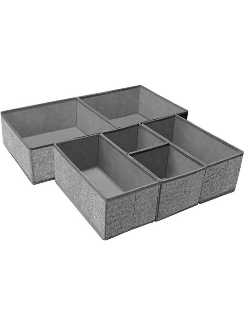 foldable drawer organizers closet storage bins underwear sock clothes divider se